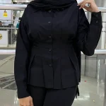 شومیز اندامی پشت بندی