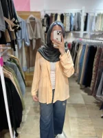 شومیز ساده خط دار