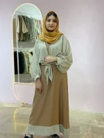 اورال دامنی و شومیز راه راه - تصویر 2