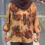 شومیز طرح دار گل