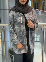 شومیز ینزی آبرنگی - تصویر 2