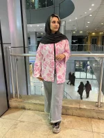 شومیز ینزی طرح گلبرگ