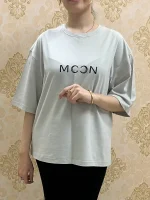 تیشرت باکسی moon