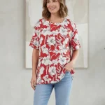 تیشرت نخی قواره دار