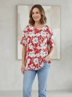 تیشرت نخی قواره دار