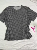 تیشرت نخی قواره دار - تصویر 2